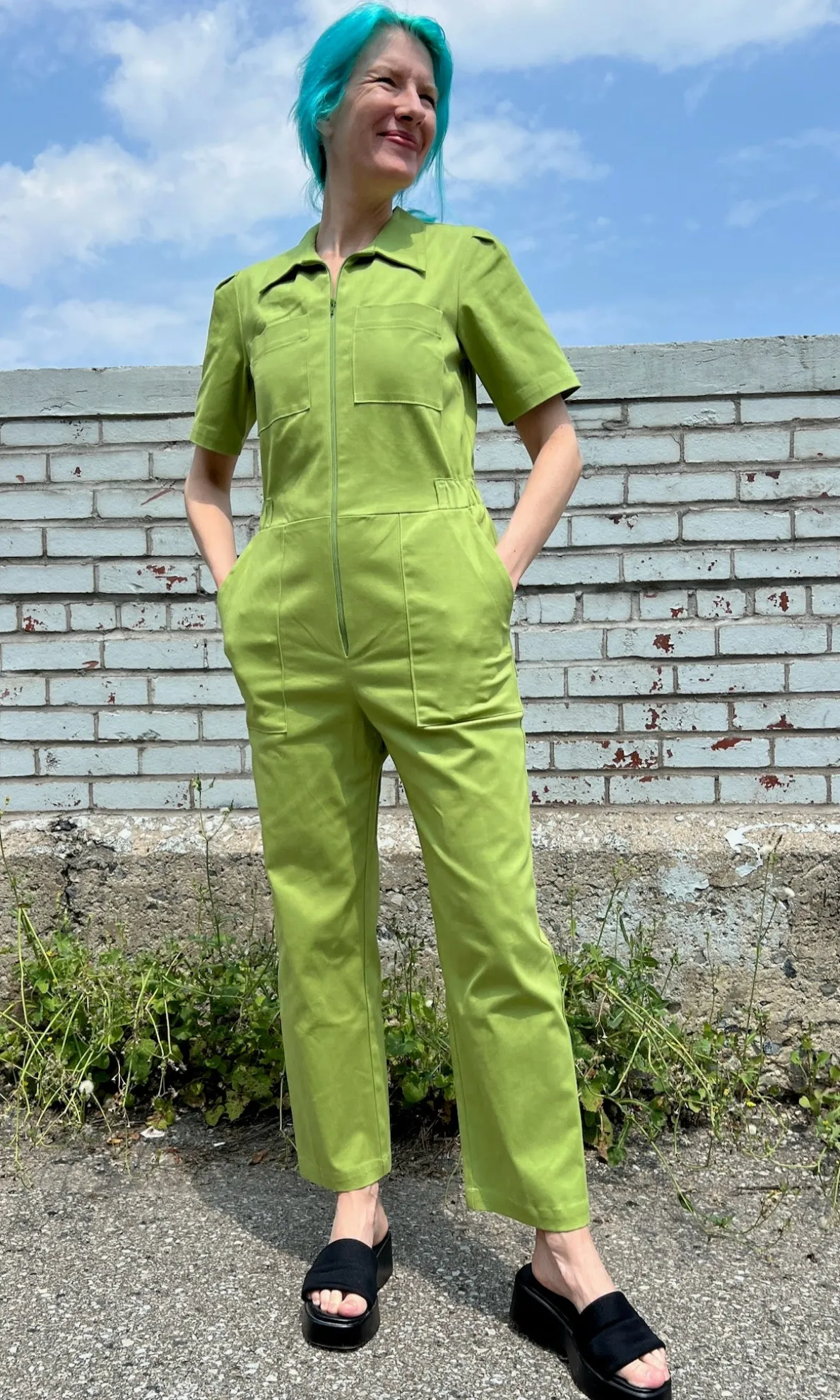 Nonpareil Jumpsuit - Avocado