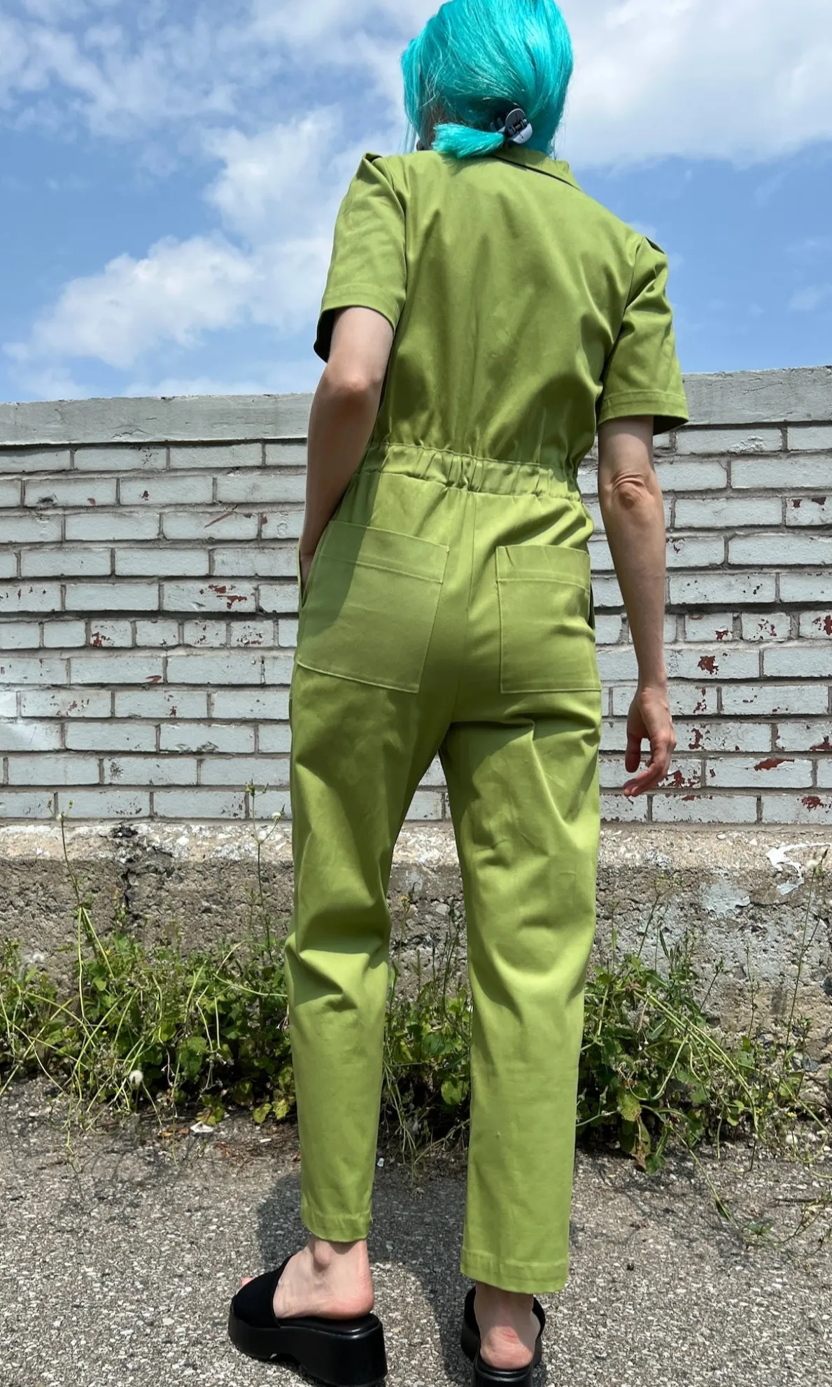 Nonpareil Jumpsuit - Avocado