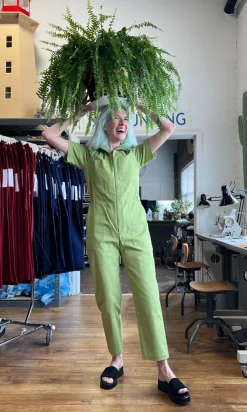 Nonpareil Jumpsuit - Avocado