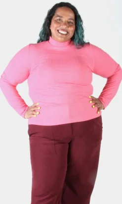 Nunchie Top - Bazooka Pink
