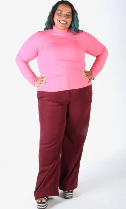 Nunchie Top - Bazooka Pink
