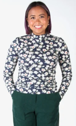 Nunchie Top - Midnight Magnolia