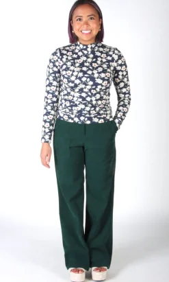 Nunchie Top - Midnight Magnolia
