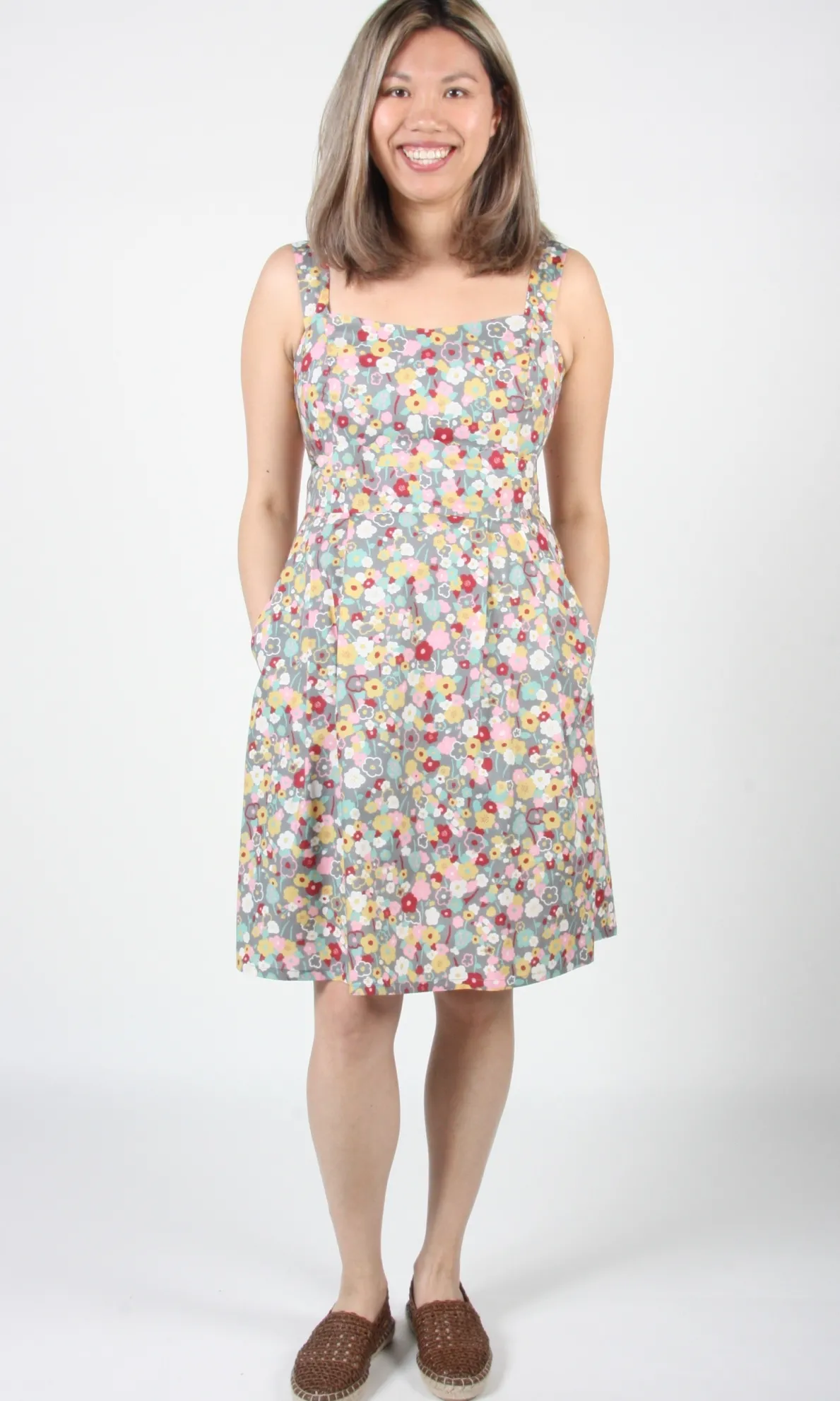Oropendola Dress - Grey London Floral