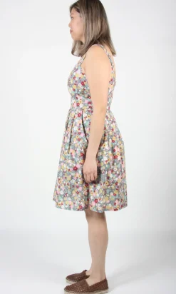 Oropendola Dress - Grey London Floral