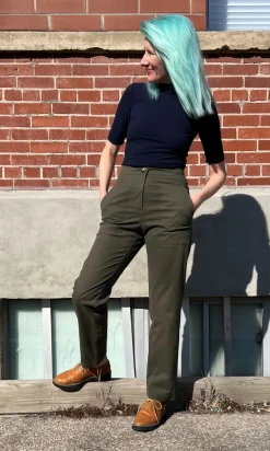 Oxeye Pant - Artichoke