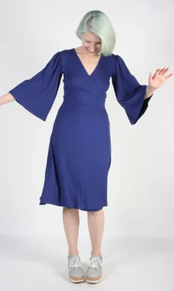 Palmcreeper Dress - Bluebell