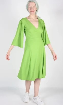 Palmcreeper Dress - Lime