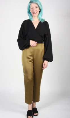 Parakeet Pant - Golden Olive