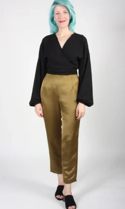 Parakeet Pant - Golden Olive