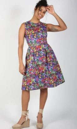 Peafowl Dress - Flowerburst