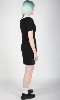 Peep Dress - Black