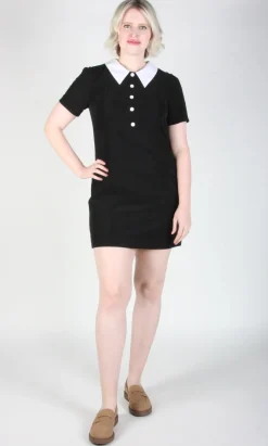 Peep Dress - Black