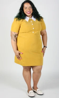 Peep Dress - Dandelion