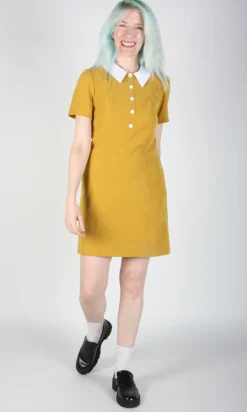 Peep Dress - Dandelion