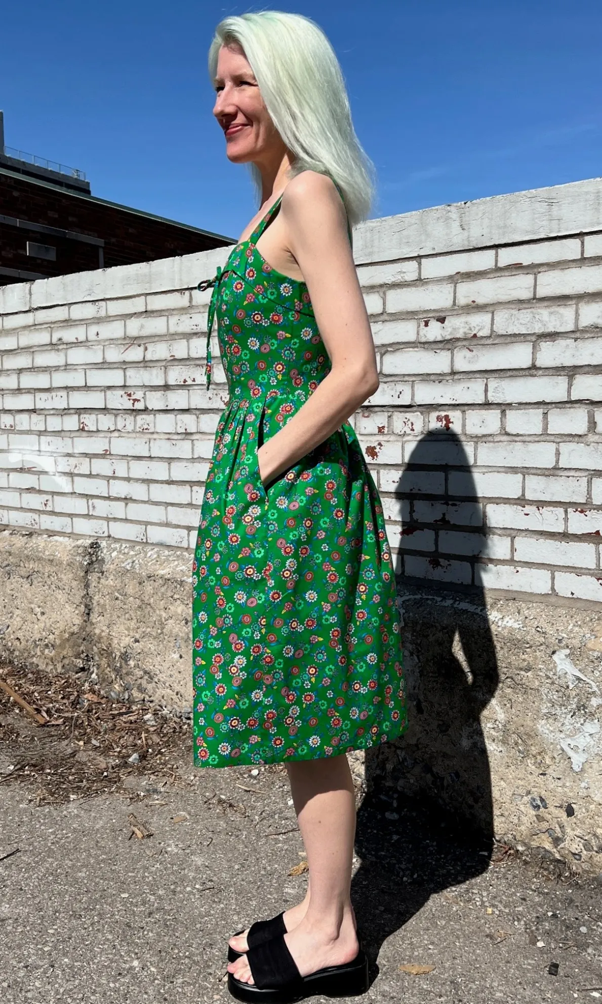 Prinia Dress - Straw Flower