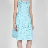 Purpletuft Dress - Blue Archery