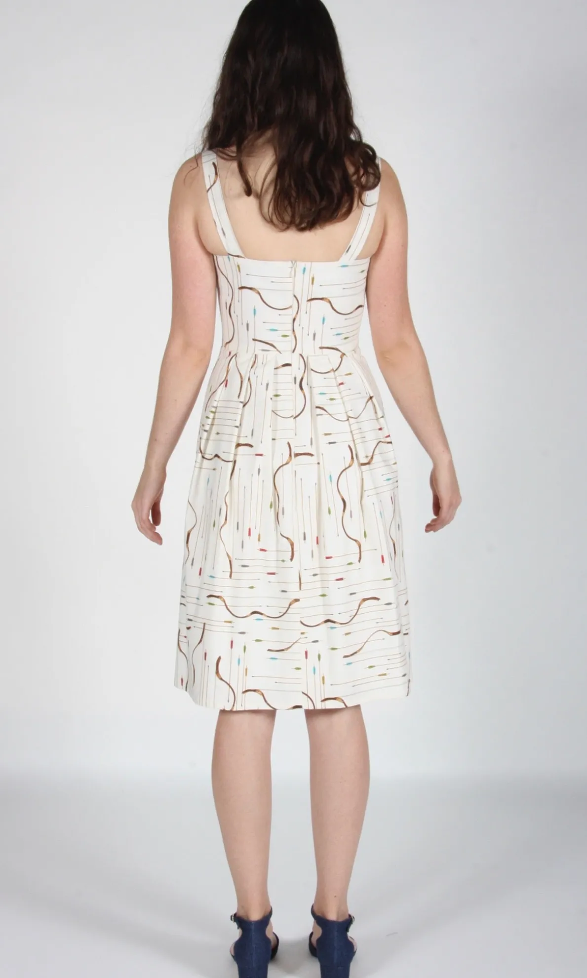 Purpletuft Dress - Ivory Archery