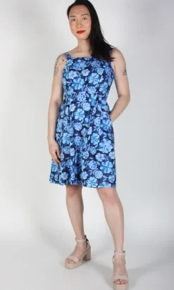Reedbird Dress - Larkspur