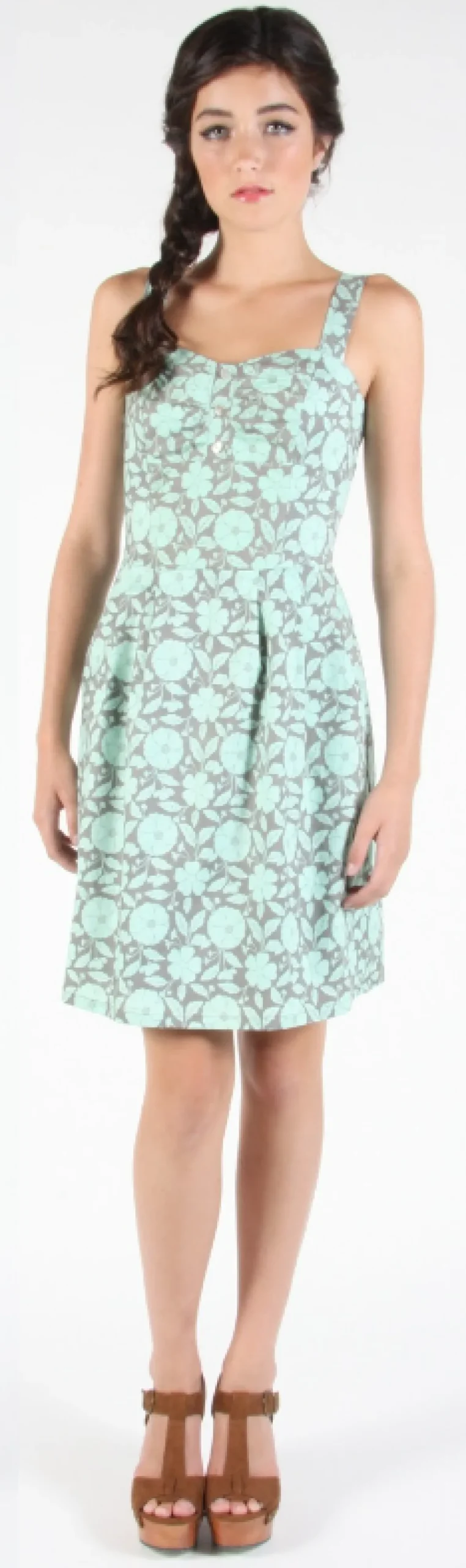 RN - 2 - Bouvreuil Dress - Verdigris Mallow