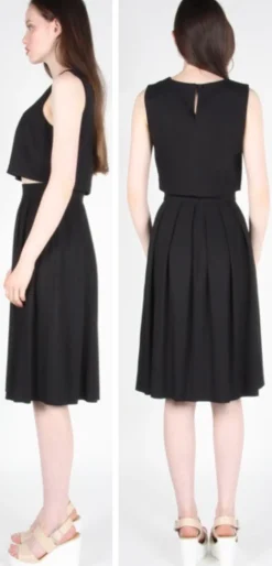 RN971 - 14 - Godwit Skirt - Black