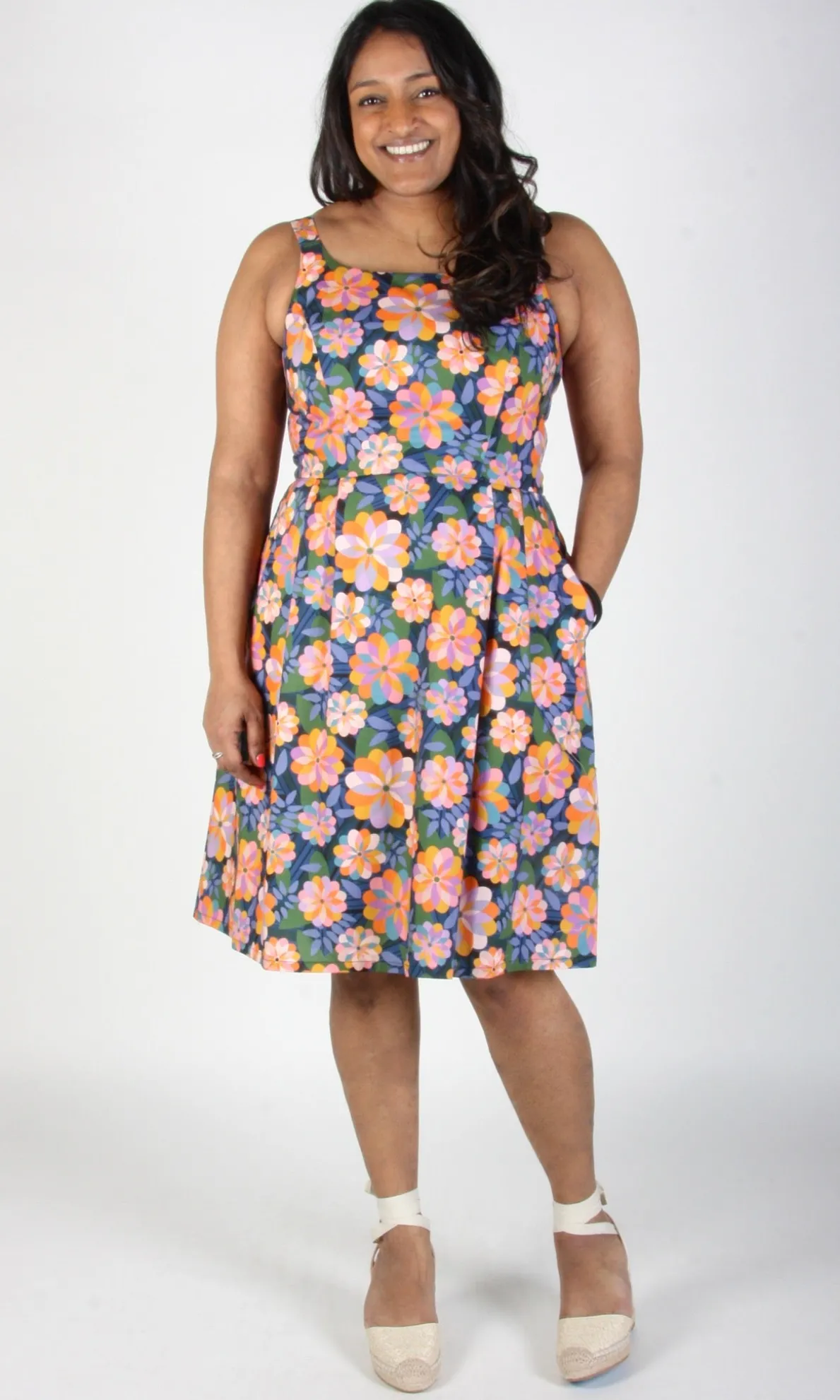 RN917 - 8 - Reedbird Dress - Sunset