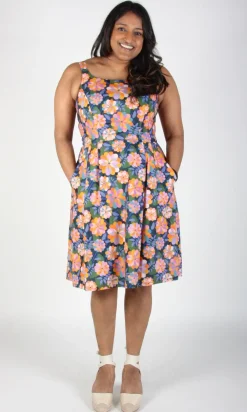 RN917 - 8 - Reedbird Dress - Sunset
