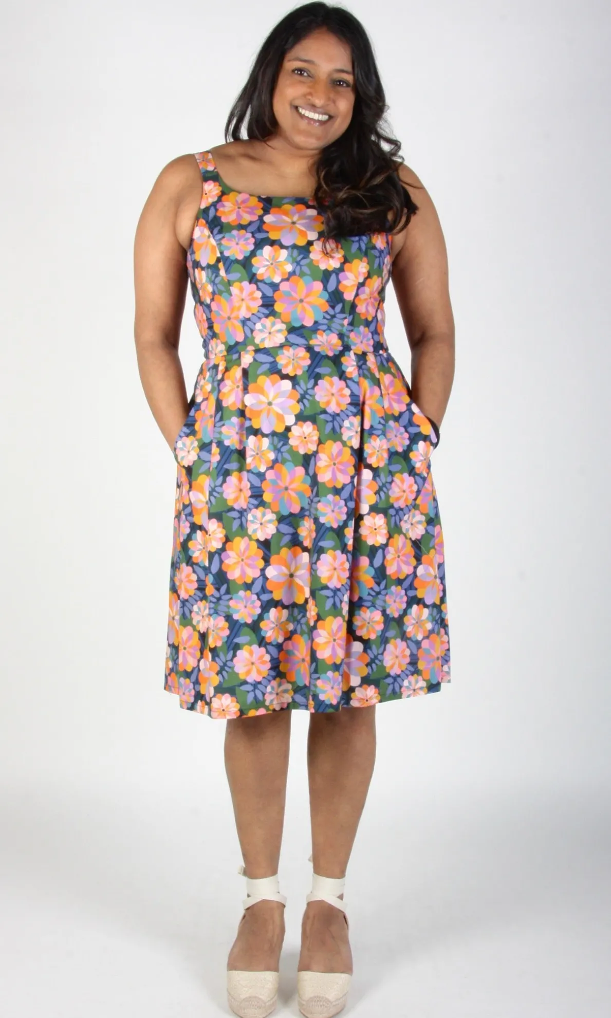 RN917 - 8 - Reedbird Dress - Sunset