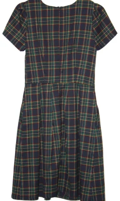 RN856 - 2 - Woodnymph Dress - Navy Plaid