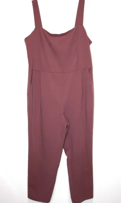 RN891 -16 - Crossbill Jumpsuit - Rose