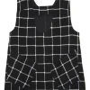 RN882 6 - Curlew Tunic - Black and White