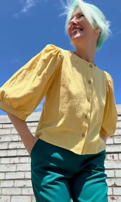 Serin Blouse - Sunflower