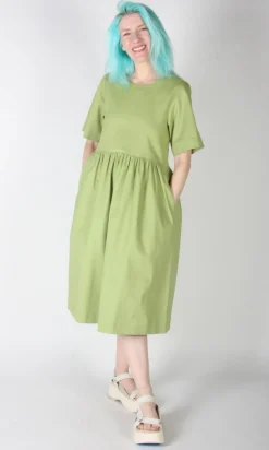 Tiger Shrike Dress - Avocado