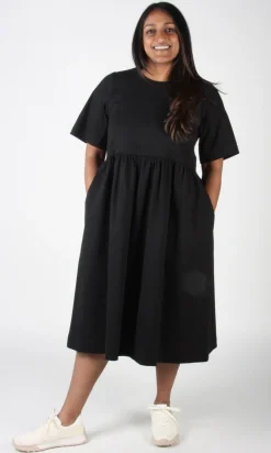 Tiger Shrike Dress - Black