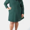 Topaz Dress - Conifer