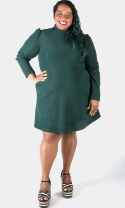 Topaz Dress - Conifer