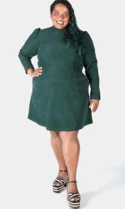 Topaz Dress - Conifer