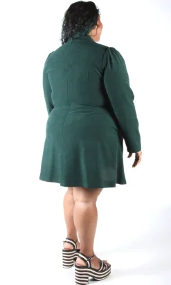 Topaz Dress - Conifer