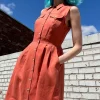 Tree Mouse Dress - Canyon