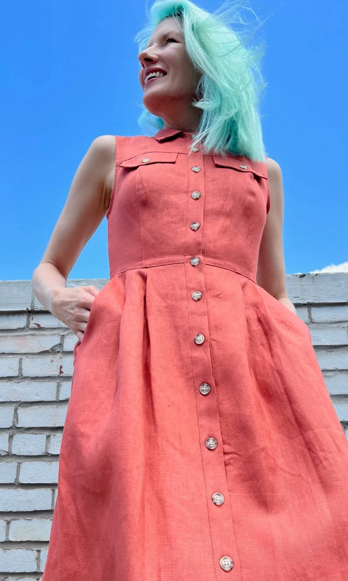 Tree Mouse Dress - Canyon