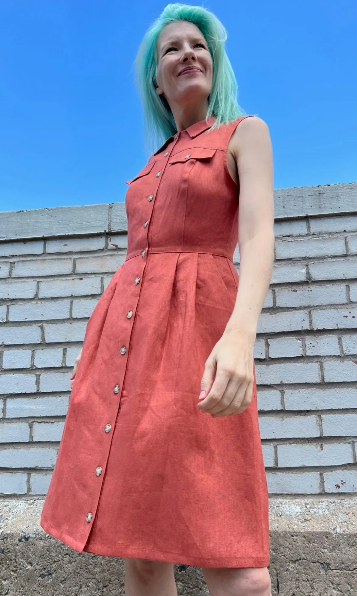 Tree Mouse Dress - Canyon