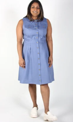 Tree Mouse Dress - Hyacinth