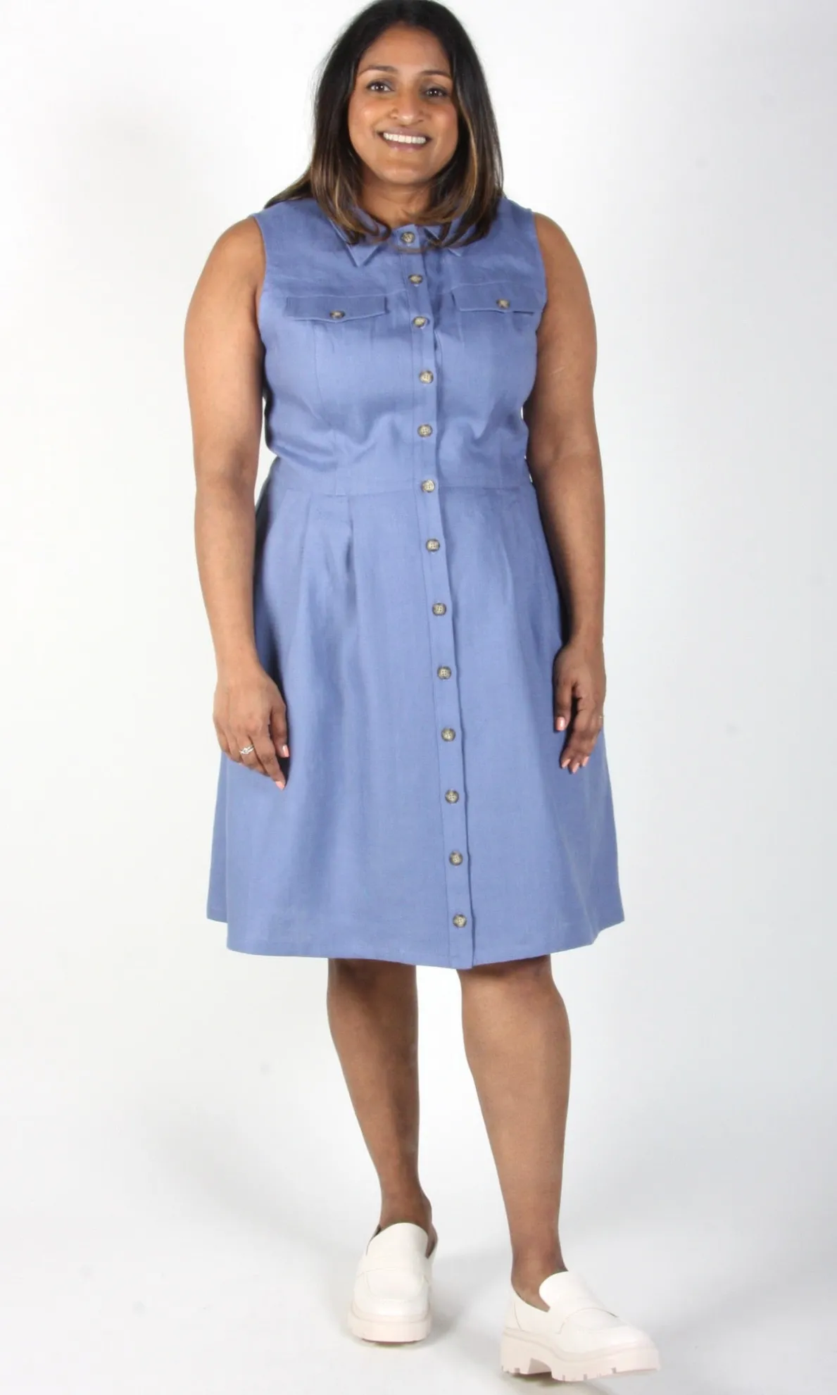 Tree Mouse Dress - Hyacinth