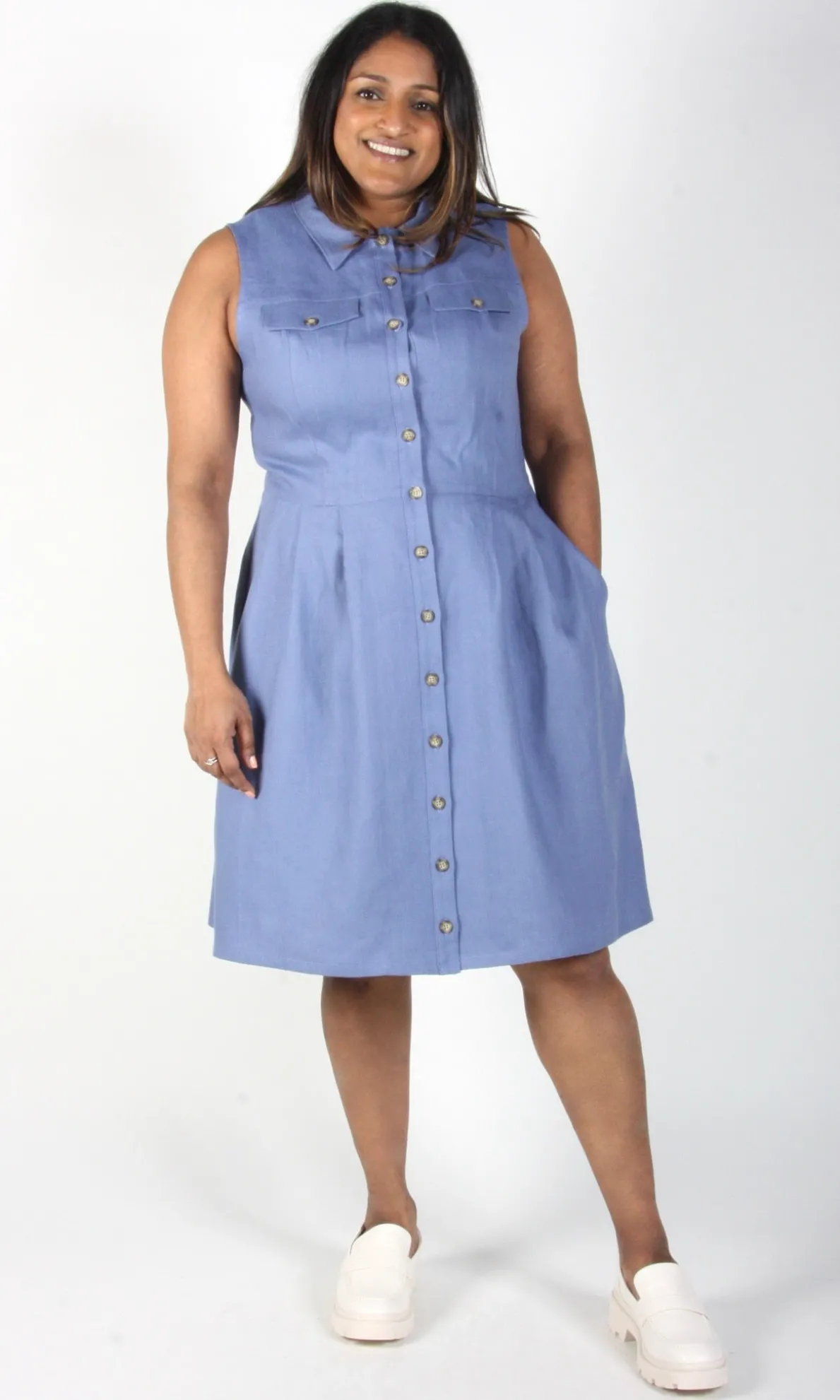 Tree Mouse Dress - Hyacinth