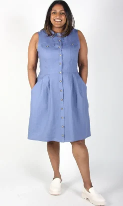 Tree Mouse Dress - Hyacinth
