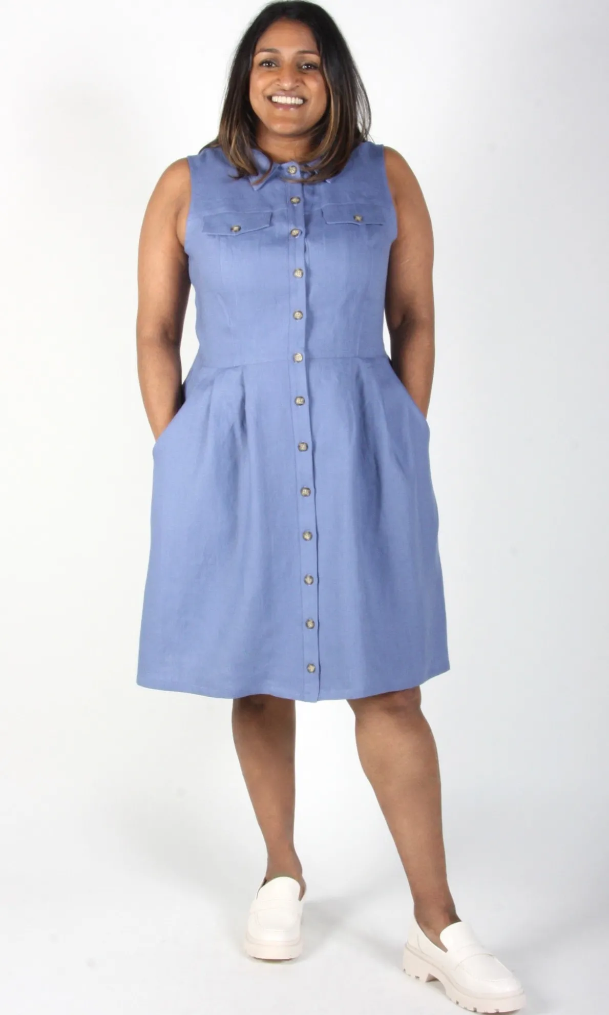 Tree Mouse Dress - Hyacinth