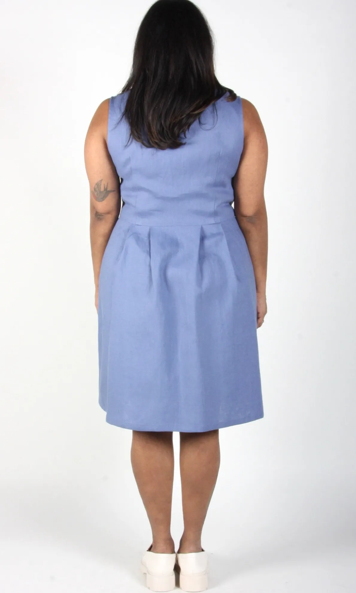 Tree Mouse Dress - Hyacinth