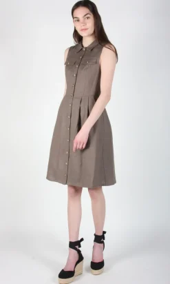Tree Mouse Dress - Shale