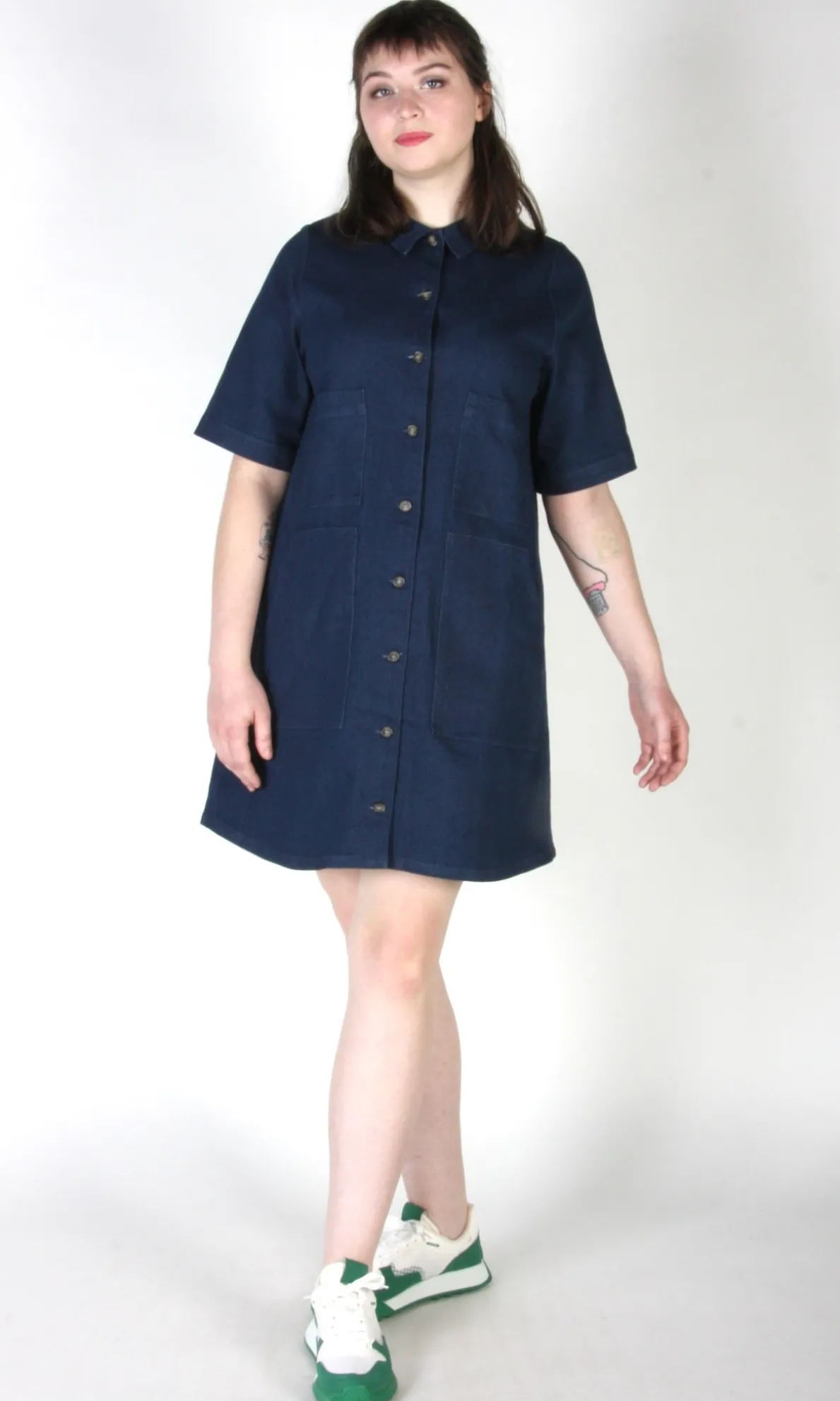 Turr Dress - Dark Wash