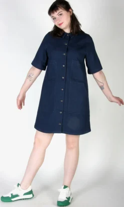 Turr Dress - Dark Wash